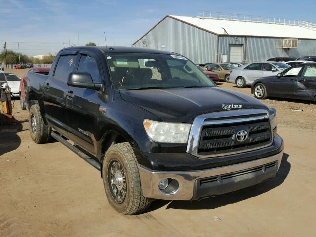 5TFEY5F1XCX132075 - 2012 TOYOTA TUNDRA CRE BLACK photo 1