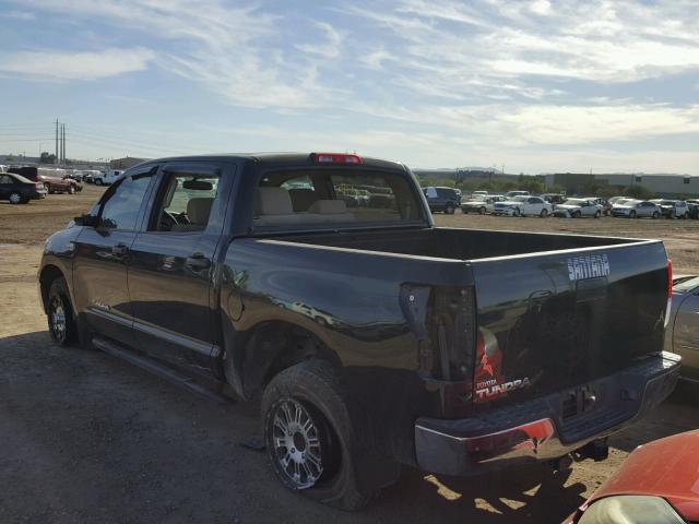 5TFEY5F1XCX132075 - 2012 TOYOTA TUNDRA CRE BLACK photo 3