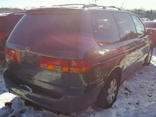 5FNRL18933B113941 - 2003 HONDA ODYSSEY EX GREEN photo 4