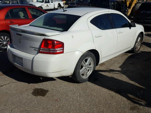 1B3CC5FB4AN134641 - 2010 DODGE AVENGER R/ WHITE photo 4