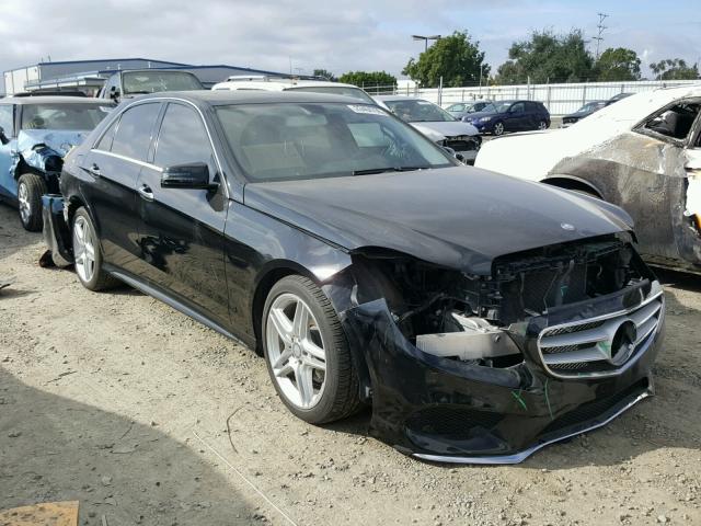 WDDHF5KB0EA858735 - 2014 MERCEDES-BENZ E 350 BLACK photo 1