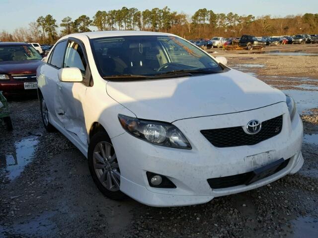 1NXBU4EE6AZ292025 - 2010 TOYOTA COROLLA BA WHITE photo 1