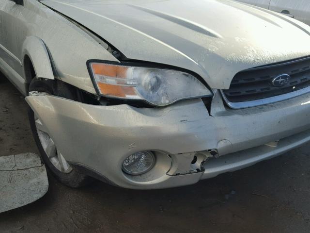 4S4BP61C967358550 - 2006 SUBARU LEGACY OUT TAN photo 9