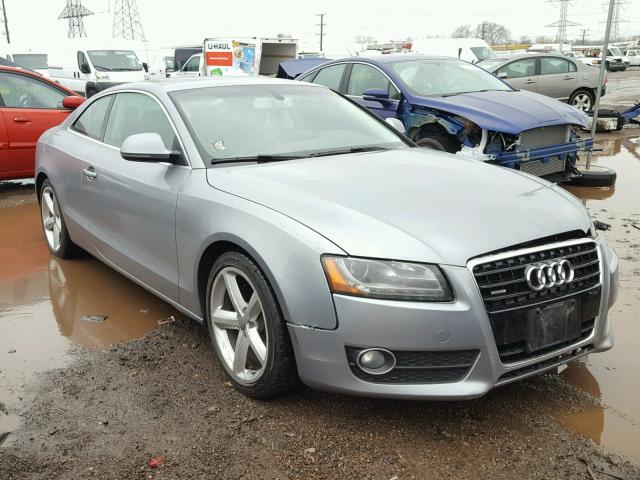 WAUDK78T09A050632 - 2009 AUDI A5 QUATTRO GRAY photo 1