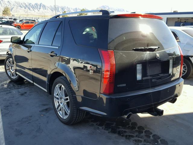 1GYEE53A980144015 - 2008 CADILLAC SRX BLACK photo 3