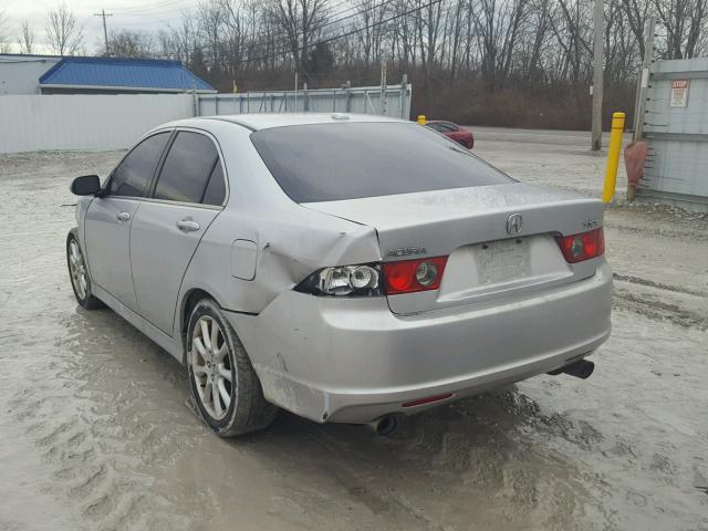 JH4CL96996C031736 - 2006 ACURA TSX SILVER photo 3