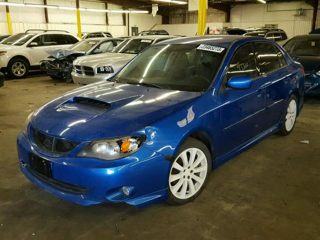 JF1GE76629G513894 - 2009 SUBARU IMPREZA WR BLUE photo 2