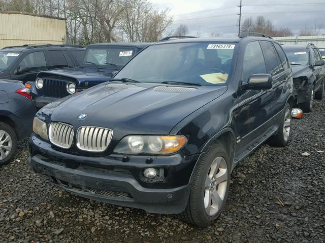 5UXFB53526LV21090 - 2006 BMW X5 4.4I BLACK photo 2