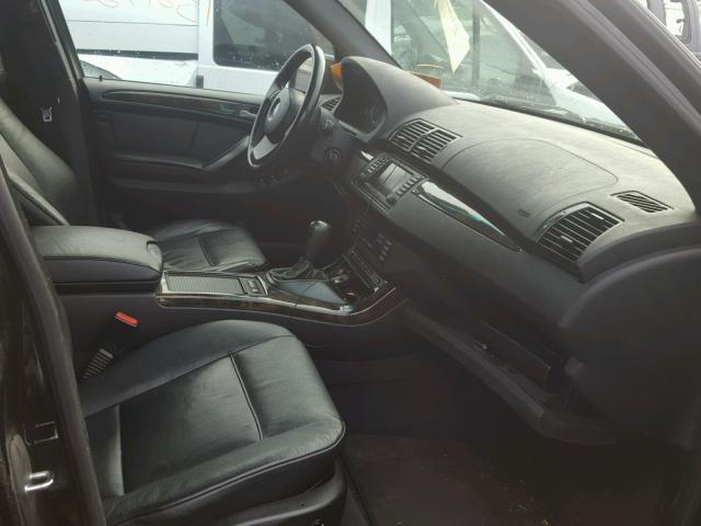 5UXFB53526LV21090 - 2006 BMW X5 4.4I BLACK photo 5