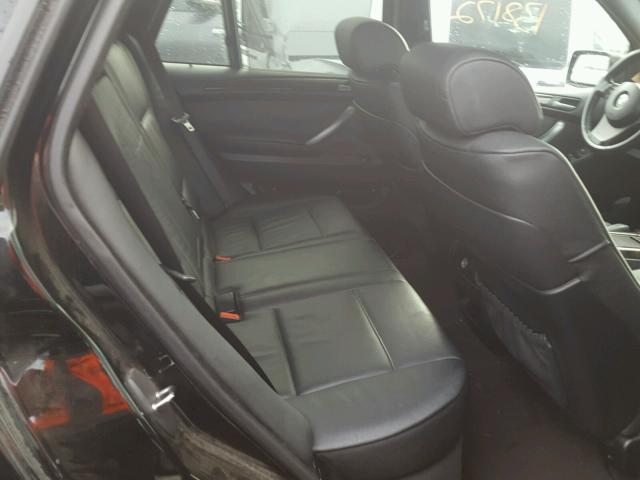 5UXFB53526LV21090 - 2006 BMW X5 4.4I BLACK photo 6