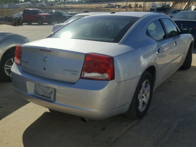 2B3CA3CV9AH290563 - 2010 DODGE CHARGER SX SILVER photo 4