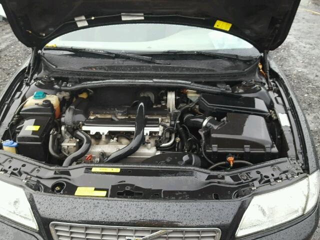 YV1TS592651402142 - 2005 VOLVO S80 2.5T BLACK photo 7