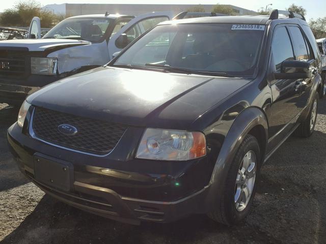 1FMDK02137GA36828 - 2007 FORD FREESTYLE BLACK photo 2