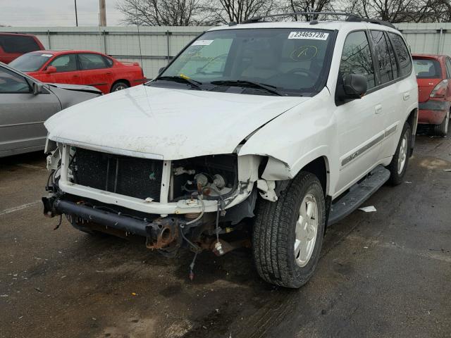 1GKDT13S952131245 - 2005 GMC ENVOY WHITE photo 2