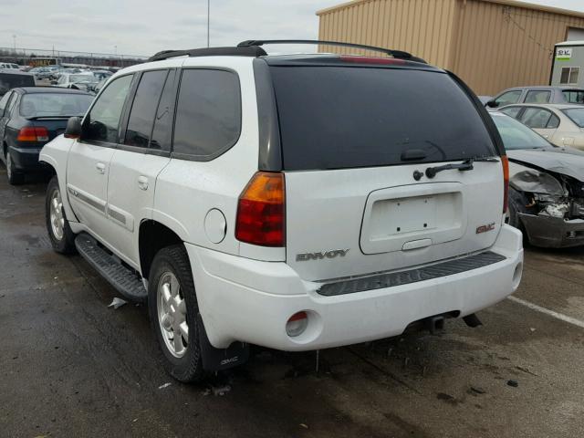 1GKDT13S952131245 - 2005 GMC ENVOY WHITE photo 3