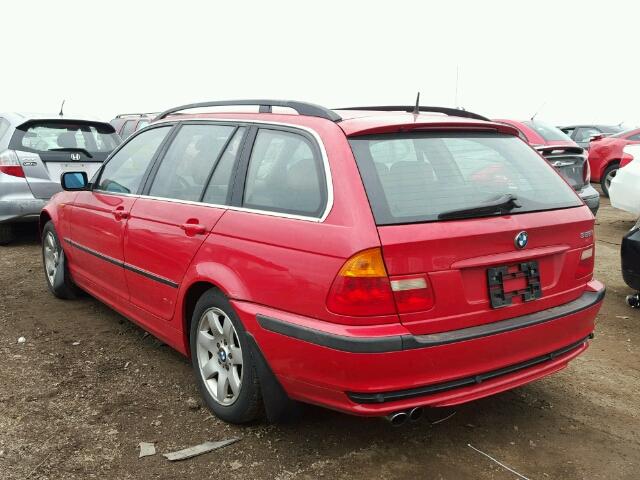 WBAAX13444PJ01024 - 2004 BMW 325 IT SUL RED photo 3