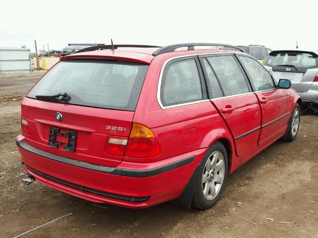 WBAAX13444PJ01024 - 2004 BMW 325 IT SUL RED photo 4