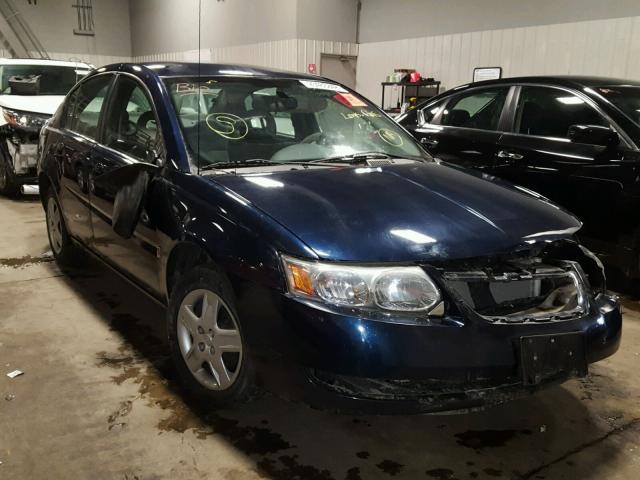 1G8AJ55F27Z150025 - 2007 SATURN ION LEVEL ლურჯი ფოტო 1