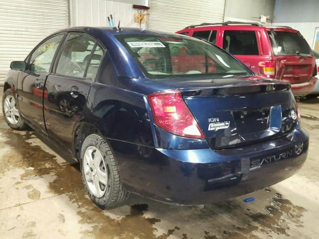 1G8AJ55F27Z150025 - 2007 SATURN ION LEVEL ლურჯი ფოტო 3