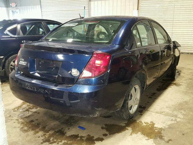 1G8AJ55F27Z150025 - 2007 SATURN ION LEVEL ლურჯი ფოტო 4