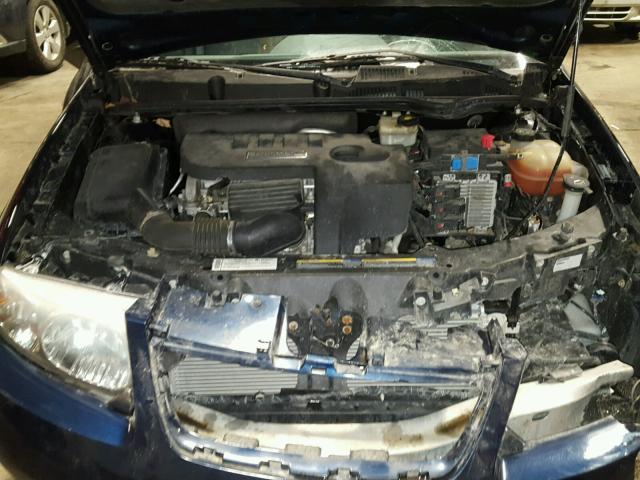 1G8AJ55F27Z150025 - 2007 SATURN ION LEVEL ლურჯი ფოტო 7