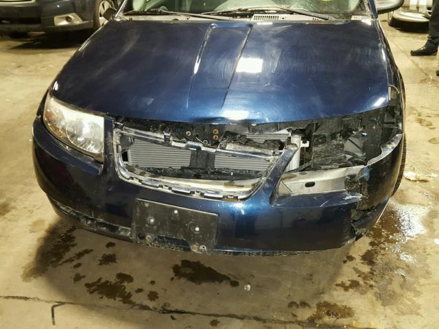 1G8AJ55F27Z150025 - 2007 SATURN ION LEVEL ლურჯი ფოტო 9