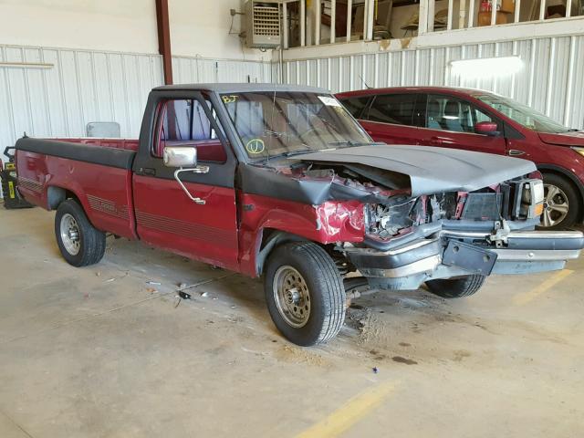 1FTCR10T5LPB10704 - 1990 FORD RANGER RED photo 1