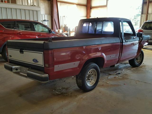 1FTCR10T5LPB10704 - 1990 FORD RANGER RED photo 4