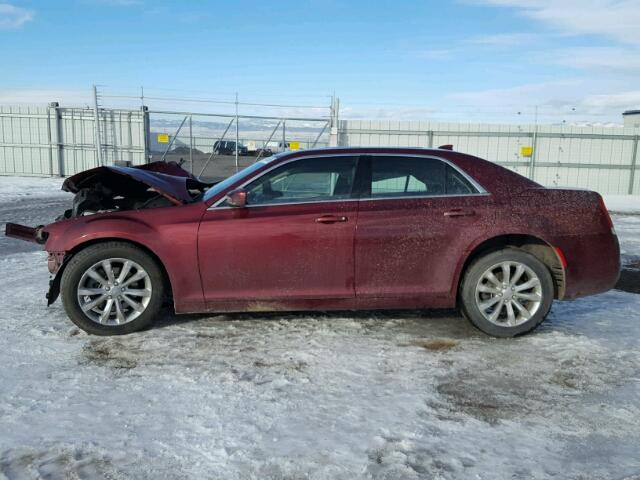 2C3CCARG3GH183141 - 2016 CHRYSLER 300 LIMITE BURGUNDY photo 9