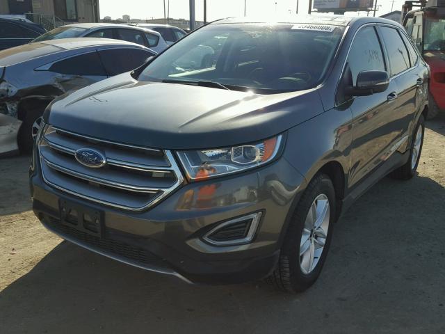 2FMPK3K95GBC11141 - 2016 FORD EDGE TITAN GRAY photo 2