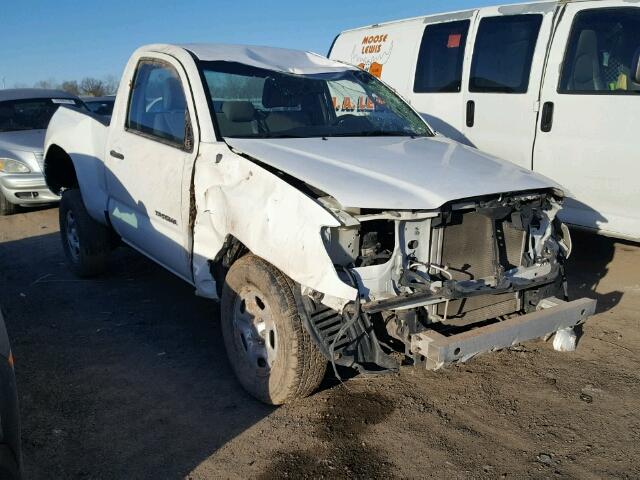 5TENX22N68Z492230 - 2008 TOYOTA TACOMA WHITE photo 1