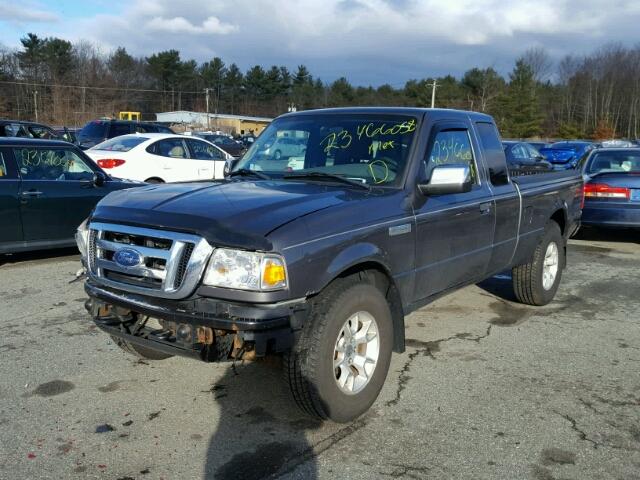 1FTLR4FE4APA34934 - 2010 FORD RANGER SUP GRAY photo 2