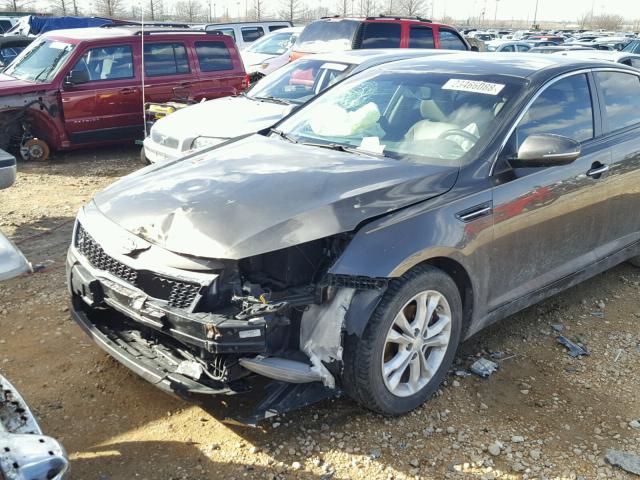 5XXGN4A75DG169390 - 2013 KIA OPTIMA EX BROWN photo 9