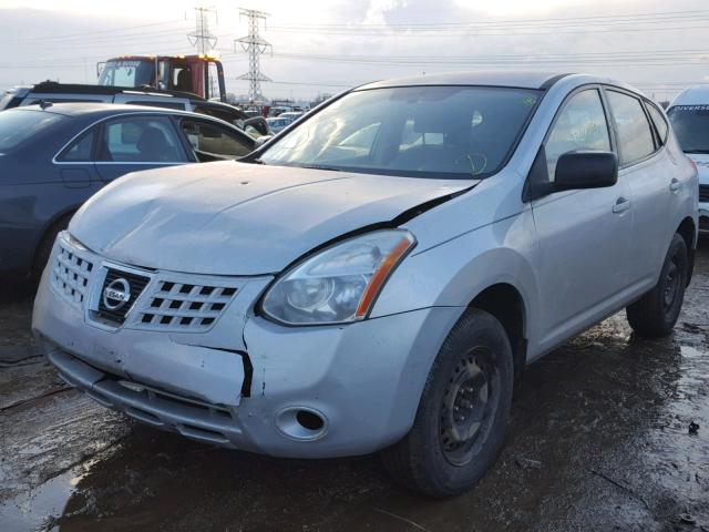 JN8AS58V59W165780 - 2009 NISSAN ROGUE S SILVER photo 2