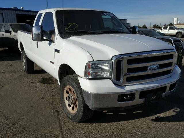 1FTWX31P06EB79168 - 2006 FORD F350 SRW S WHITE photo 1