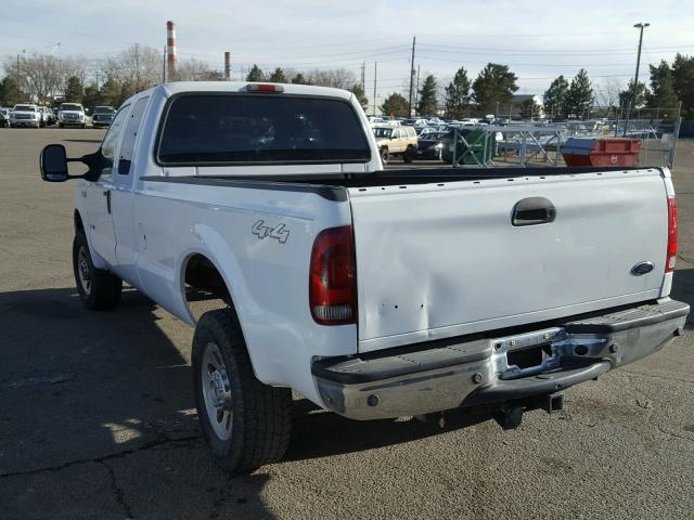 1FTWX31P06EB79168 - 2006 FORD F350 SRW S WHITE photo 3