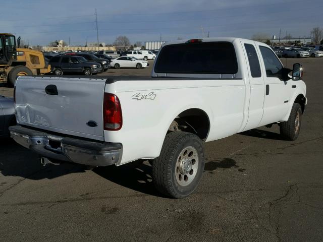 1FTWX31P06EB79168 - 2006 FORD F350 SRW S WHITE photo 4