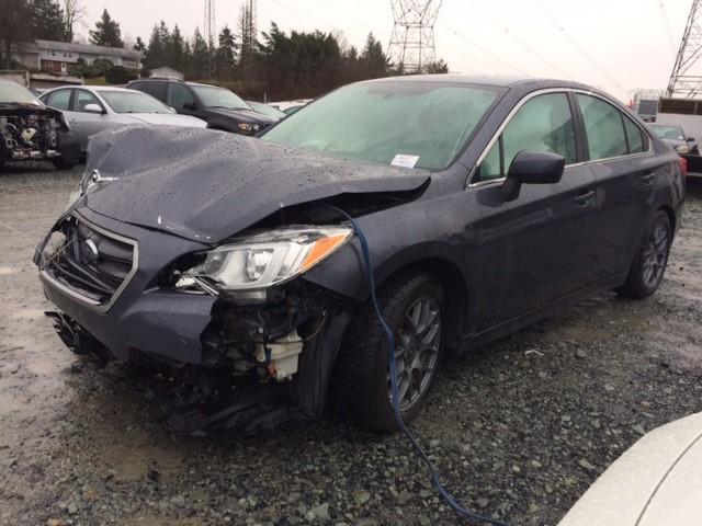 4S3BNCA60F3016298 - 2015 SUBARU LEGACY 2.5 GRAY photo 2