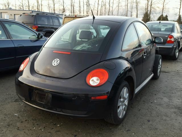 3VWPG31C08M513081 - 2008 VOLKSWAGEN NEW BEETLE BLACK photo 4