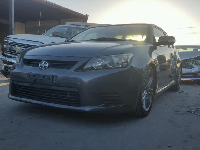 JTKJF5C70C3026067 - 2012 TOYOTA SCION TC GRAY photo 2