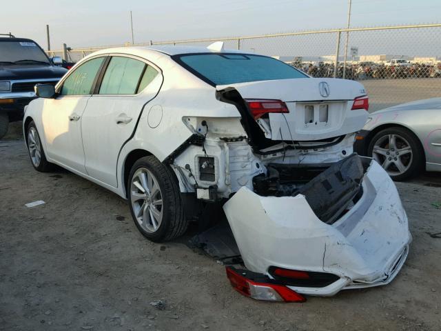 19UDE2F72GA006410 - 2016 ACURA ILX PREMIU WHITE photo 3