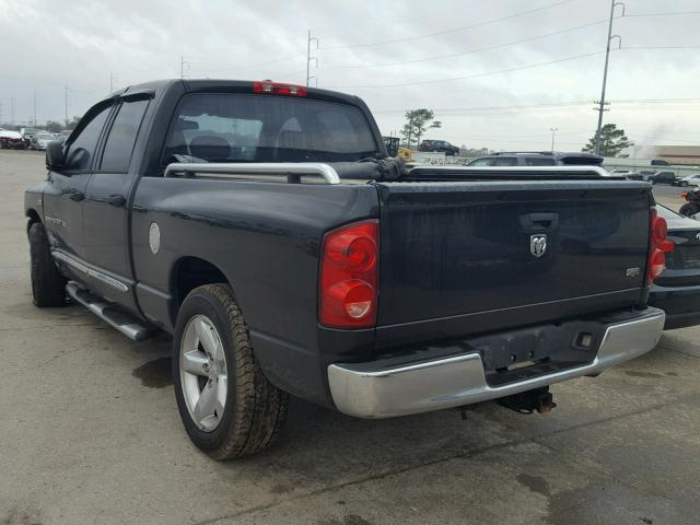 1D7HA18227J577036 - 2007 DODGE RAM 1500 S BLACK photo 3