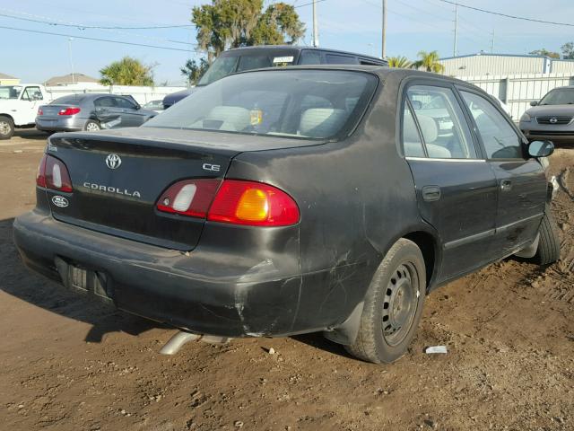 2T1BR12E5YC369323 - 2000 TOYOTA COROLLA VE BLACK photo 4