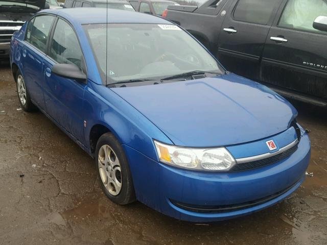 1G8AJ52FX3Z207392 - 2003 SATURN ION LEVEL BLUE photo 1