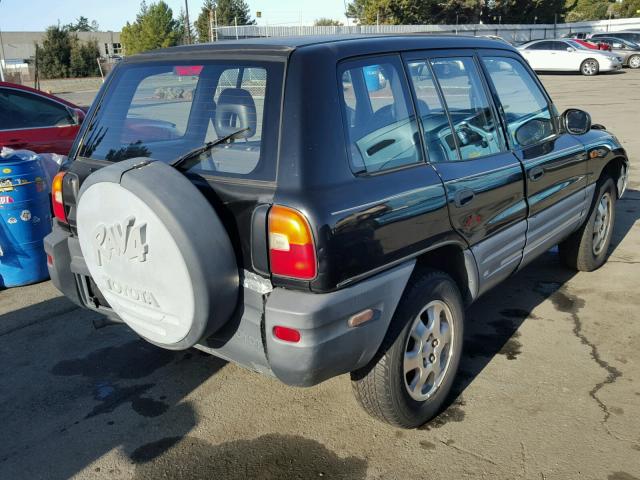 JT3GP10V5V0013950 - 1997 TOYOTA RAV4 BLACK photo 4