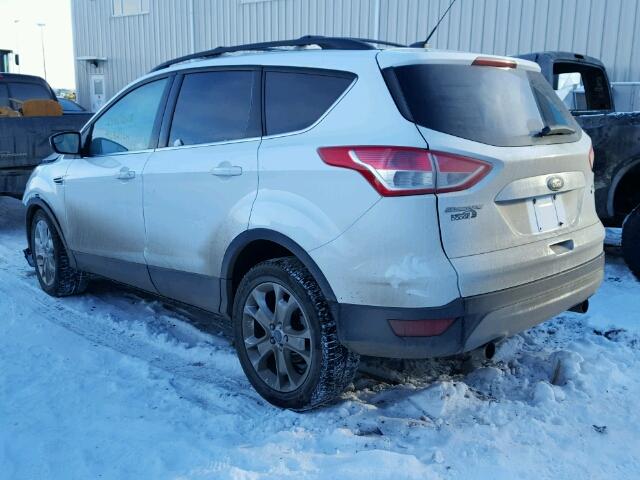 1FMCU9GX4DUA42805 - 2013 FORD ESCAPE SE WHITE photo 3