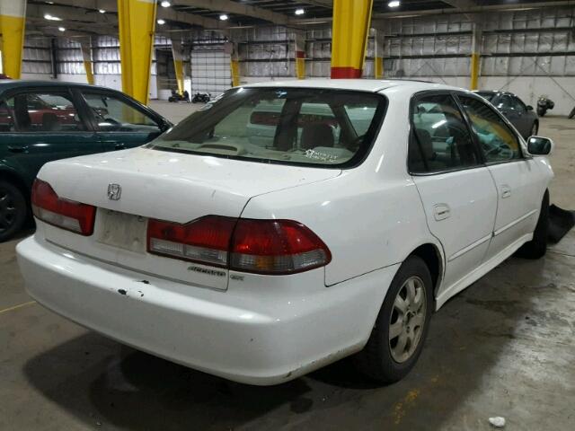 JHMCG55691C026257 - 2001 HONDA ACCORD EX WHITE photo 4