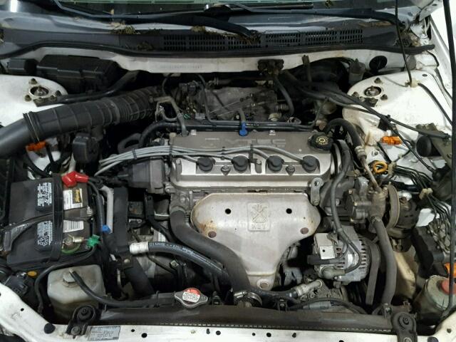 JHMCG55691C026257 - 2001 HONDA ACCORD EX WHITE photo 7