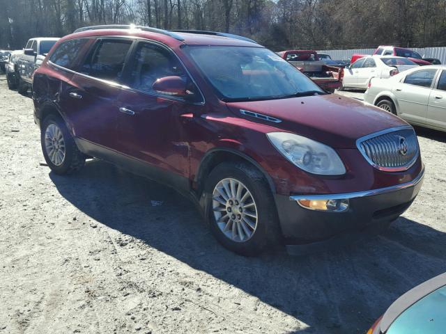 5GAER23D09J201248 - 2009 BUICK ENCLAVE CX BURGUNDY photo 1