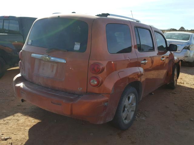 3GNDA23D67S639499 - 2007 CHEVROLET HHR LT ORANGE photo 4